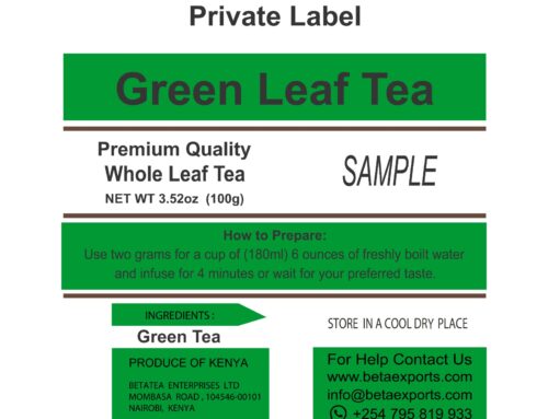 Wholesale Tea Supplier & Private Label